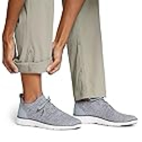 Women's Eddie Bauer Sightscape Horizon Convertible Pant in Stone Size 4P NWT - Picture 2 of 10